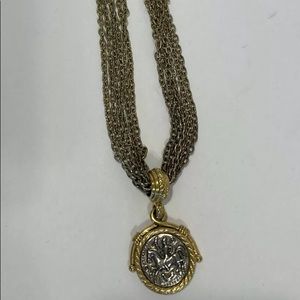 1928 jewelry equestrian warrior multi chain